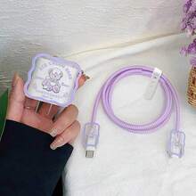 5pcs/Set Apple Charging Cable Protector, Prevent Breakage, Case Cover Compatible With IPhone Charger - Multicolor - View 5