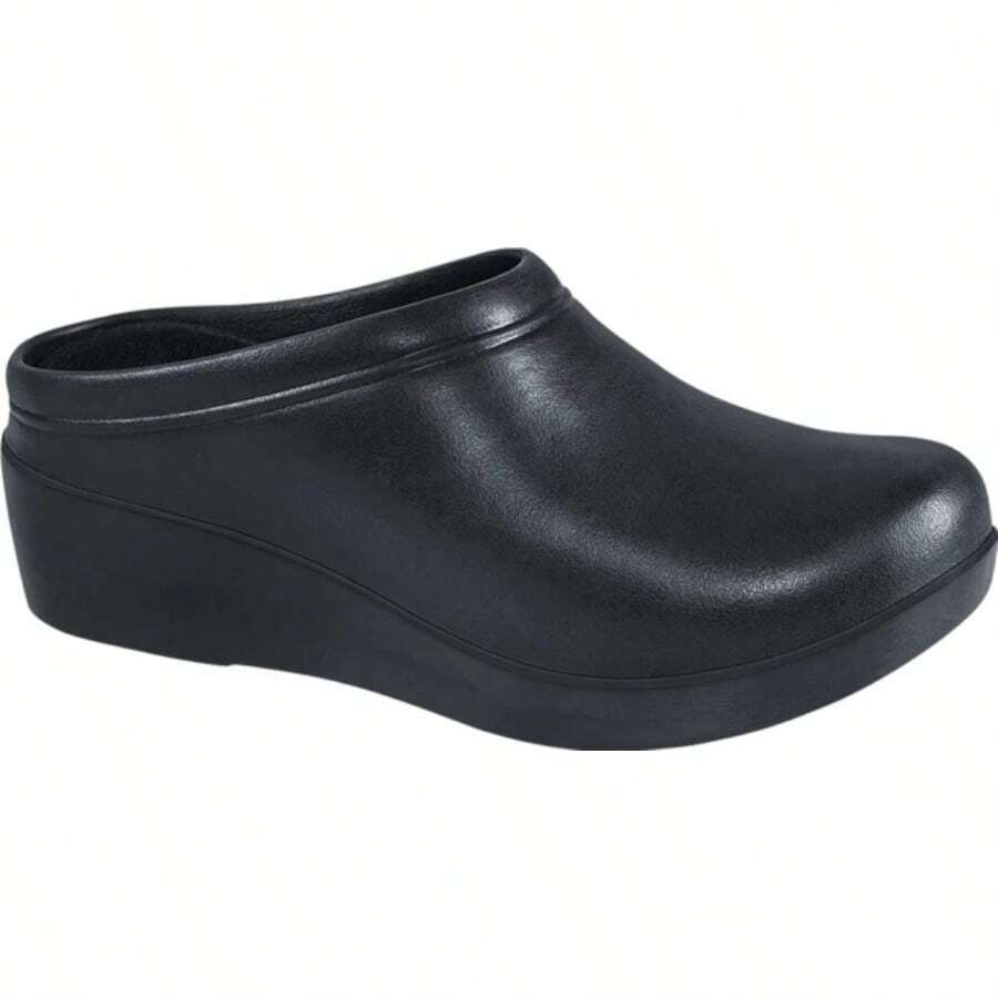 Zapato Zueco de Servicio para Dama en Color Negro - Negro - Ver 1