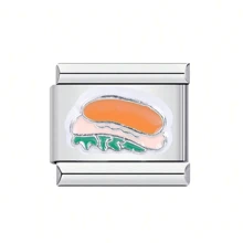 2024 New Stainless Steel Beverage & Dessert Series Modular Bracelets, Unisex Customizable Assembling Personalized Chain - Multicolor - View 4