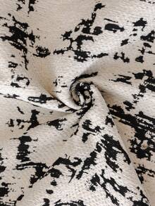 1入通用四季沙發墊，現代簡約防滑沙發套面料，可水洗，防塵，防污，不褪色，適用於L型，1-，2-，3-，4-座沙發 - 黑與白 - 查看 7