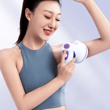 Masajeador de celulitis de mano, moldeador corporal, masajeador de grasa abdominal, vibrador doméstico para caderas, cintura, brazos y piernas