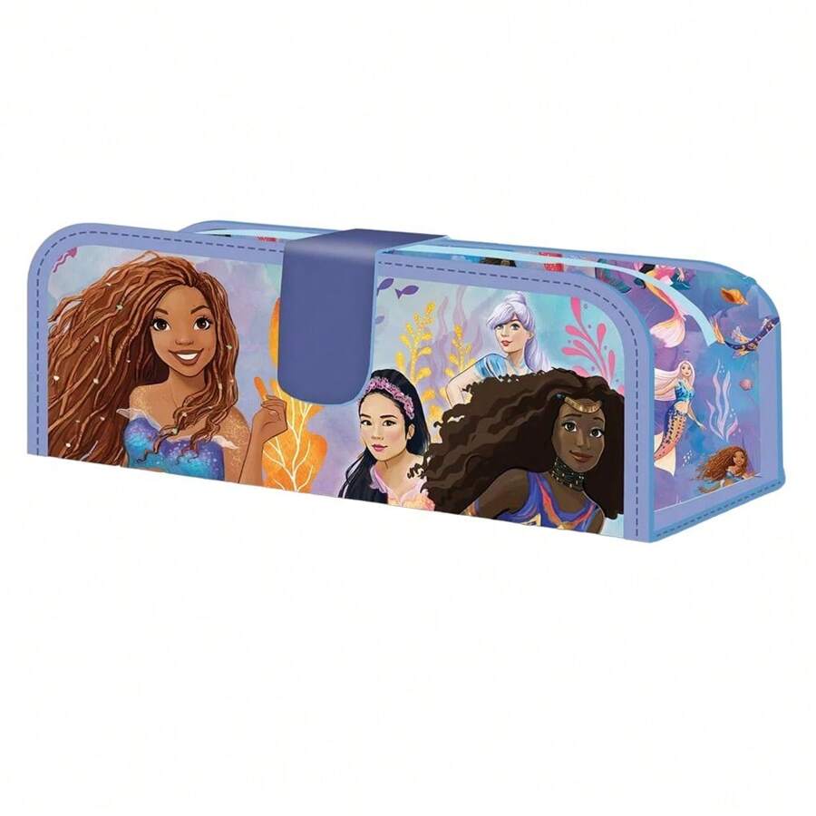 Disney The Little Mermaid Characters Pencil Case Set (Multicoloured) - Multicoloured - View 1