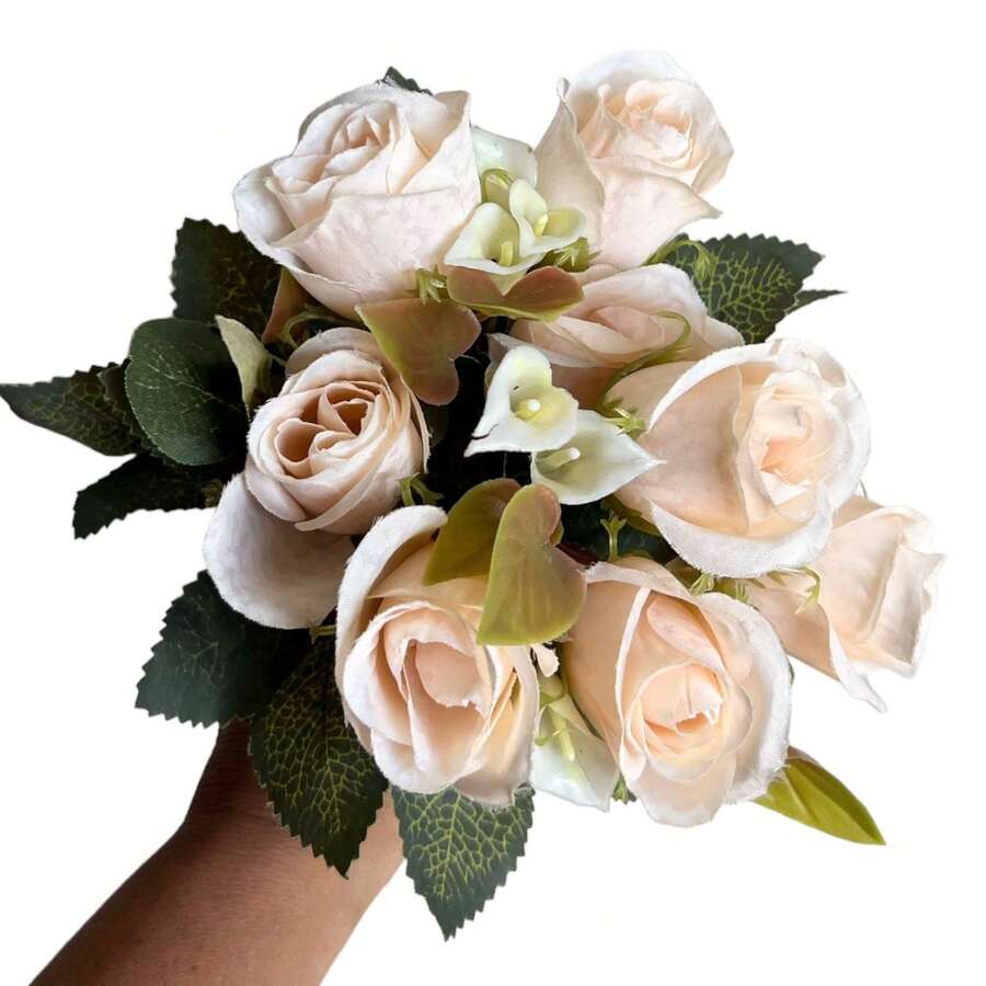 Artificial Flowers - 米色 - 查看 1