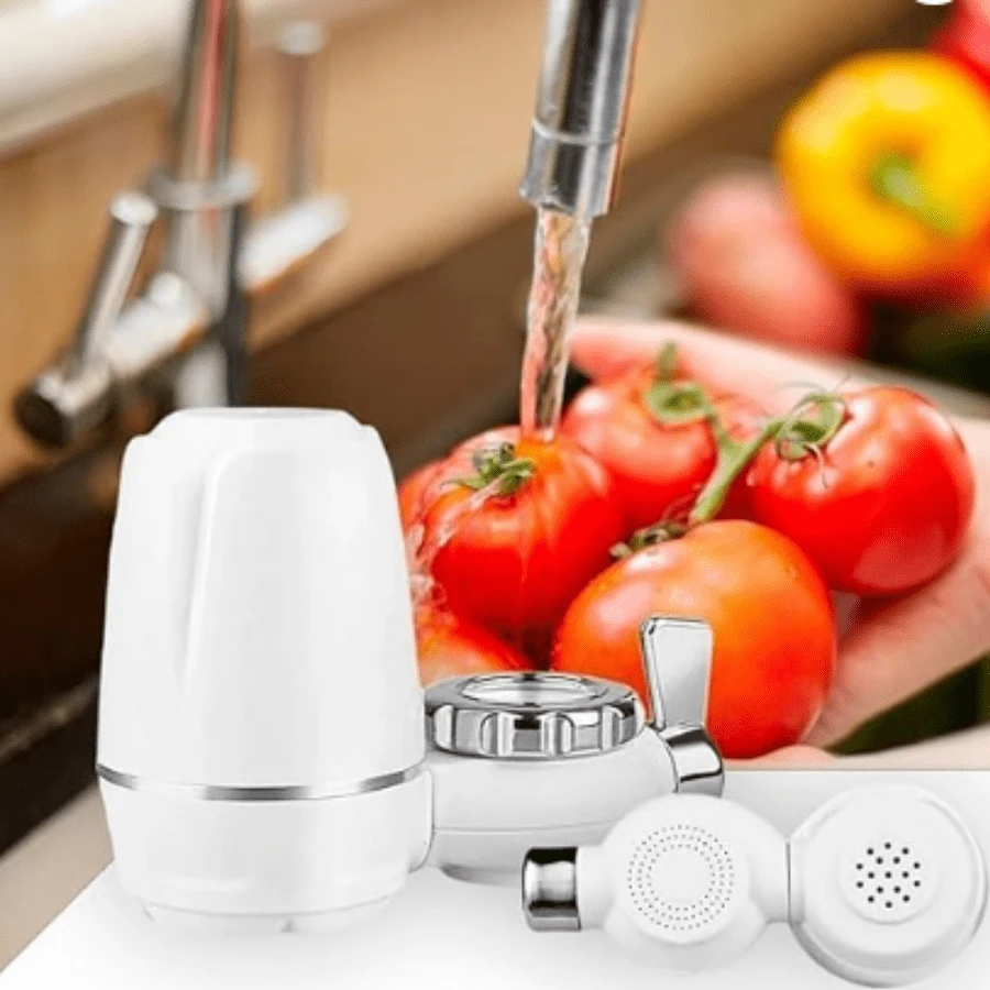 Activated Carbon Faucet Water Purifier Filter - 白色 - 查看 1