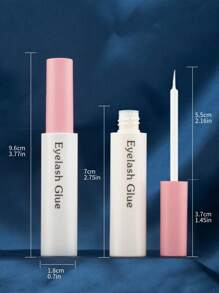 2 Packs Of Eyelash Glue, False Eyelash Extension Glue, Super Strong Hold, Long-Lasting 72 Hours, Professional Eyelash Glue Adhesive, Best White Strip Eyelash Glue, Eyelash Cluster Extension Glue, Latex-Free, Suitable For Sensitive Eyes, Home DIY Eyelashes (2 Pieces, 6ml+6ml Black+White Transparent)Lash Glue,Eyelash Glue