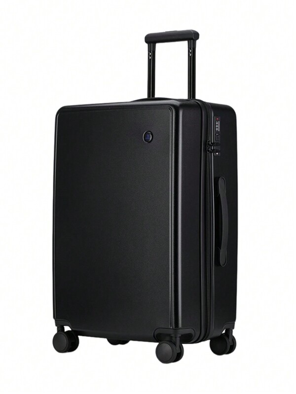 1pc 20/24 Inch High-Capacity Luggage Case With Phone Holder And 360-Degree Mute Universal Wheels, Suitable For School, Unisex Travel Trolley Case, Perfect Gift For Travelers Bag For School School Accessories School Stuff