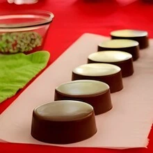 Molde de material PET, molde de plástico, adecuado para galletas, chocolate, molde de chocolate redondo de 6 cavidades, caramelos, pudín, jabón pequeño, magdalenas, gelatina, molde para panqueques - mascota-017 - Ver 6
