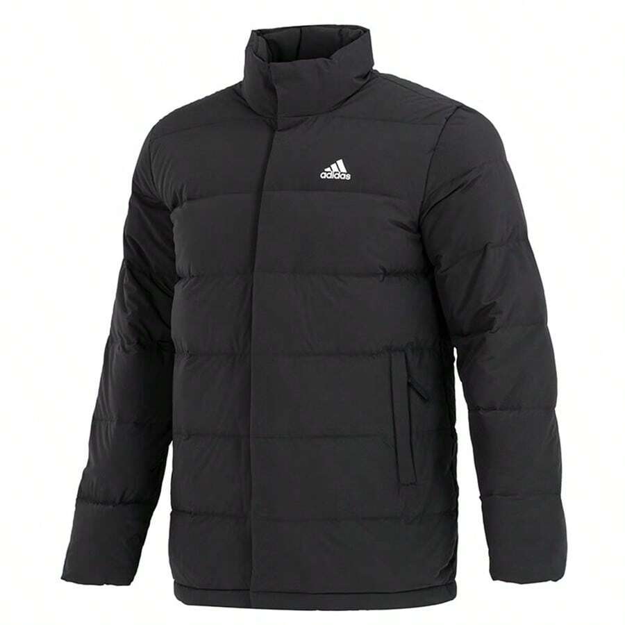 Adidas Men's 2026 New Fashionable Warm Jacket, Casual Down Jacket HG8700 - Black - View 1