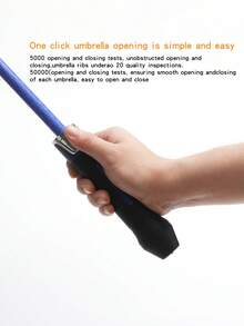 Large Size Windproof Golf Umbrella With Sturdy Long Handle And Double Layer Automatic Open