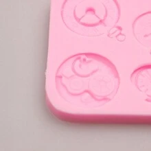 怀表硅胶模具，钟表机械齿轮软模适用于生日礼物、工艺品、胶水、树脂 - 粉色 - 查看 7