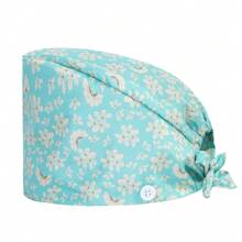 1 chiếc Mũ làm việc đa năng bằng chất liệu polyester dành cho nữ có họa tiết hoa in nhiều màu, chống bụi và kháng khuẩn, thích hợp cho bệnh viện, phẫu thuật, làm đẹp, dịch vụ vệ sinh, v.v. Ngày lễ tình nhân Ngày lễ tình nhân - Nhiều màu - Xem 19