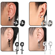 Men Earrings - 彩色 - 查看 2