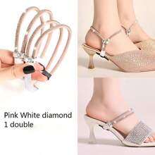 1 szt. Pasek do butów na wysokim obcasie, antypoślizgowe paski do butów, luźne sznurowadła, bez konieczności montażu, pętelki do sandałów bez palców, buty, wybór na wiosnę i lato, prezenty dla druhen, wystrój pokoju, wystrój sypialni, wystrój sypialni, plaża, podróże, dla mężczyzn, dla kobiet, wakacje - Wielokolorowe - Zobacz 13