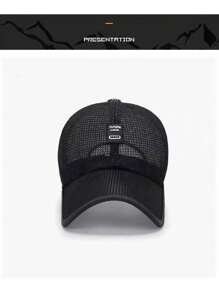 Unisex Summer Korean Version Mesh Baseball Cap With Middle Finger Embroidery, Sun Protection Outdoor Sports Hat - Multicolor - View 8
