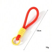 1 pezzo di laccio creativo e colorato minimalista fai-da-te per telefono, cinturino multiuso per fotocamera e telefono anti-smarrimento, cinturino per telefono e portachiavi per la scuola