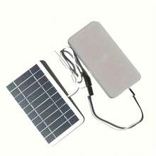 Bảng sạc USB năng lượng mặt trời di động ngoài trời, được thiết kế cho du lịch và cắm trại. Có tấm sạc năng lượng mặt trời có thể tháo rời, thích hợp để sạc nhiều thiết bị điện tử, dùng khi cắm trại và làm nguồn điện dự phòng, tiện lợi khi mang thú cưng ra ngoài (Không bao gồm pin). - Nhiều màu - Xem 11
