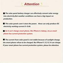 Bảng sạc USB năng lượng mặt trời di động ngoài trời, được thiết kế cho du lịch và cắm trại. Có tấm sạc năng lượng mặt trời có thể tháo rời, thích hợp để sạc nhiều thiết bị điện tử, dùng khi cắm trại và làm nguồn điện dự phòng, tiện lợi khi mang thú cưng ra ngoài (Không bao gồm pin). - Nhiều màu - Xem 13