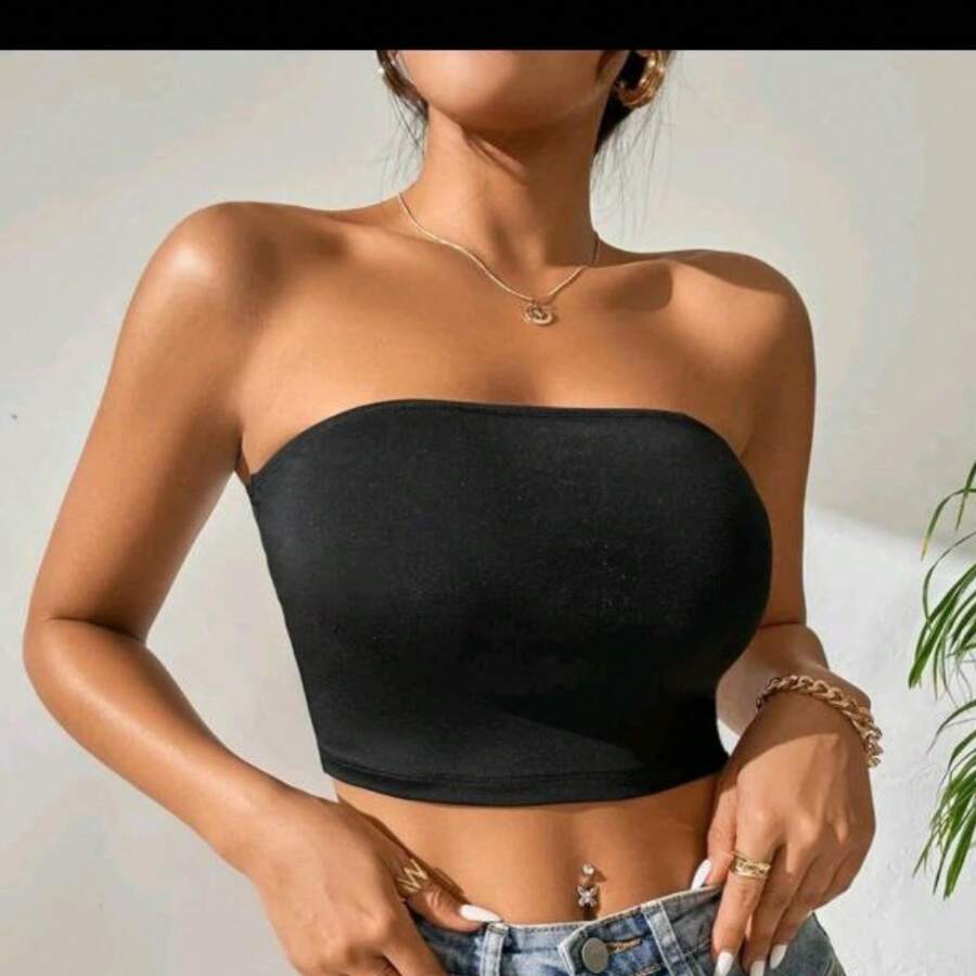 Women Tank Tops & Camis - Black - View 1
