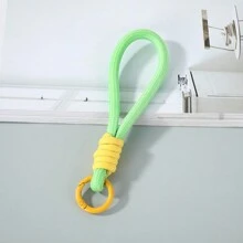 1 pezzo di laccio creativo e colorato minimalista fai-da-te per telefono, cinturino multiuso per fotocamera e telefono anti-smarrimento, cinturino per telefono e portachiavi per la scuola