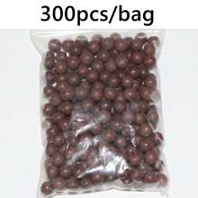 1包棕色光澤黏土彈珠，用於彈弓狩獵和射擊，彈弓黏土彈珠，彈弓彈藥 - 300pcs/bag - 查看 5