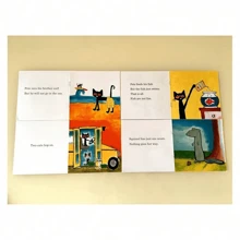 12 libros de lectura fonética que puedo leer con palabras de vocales cortas y largas para el aprendizaje del inglés con historias ilustradas, libros de lectura de bolsillo para niños