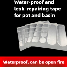 5pcs High Temperature Resistant Stainless Steel Pot Repair Patches Multifunctional Pot Hole Repair Stickers - Multicolor - View 1