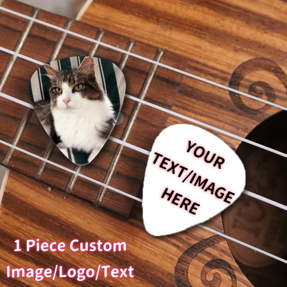 [Personnalisation personnalisée] Médiators de guitare personnalisés : Créez votre style de jeu unique en utilisant des logos, photos ou textes personnalisés ! , Médiators de guitare, Médiator de guitare, Guitare