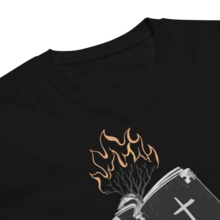Men T-Shirts - 黑色 - 查看 5