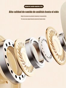 Auriculares  de didema manos libres con entrada de 3,5 mm - Blanco - Ver 6