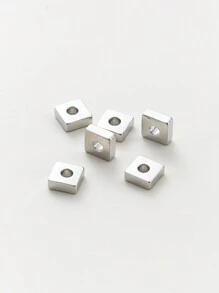 30/50/100pcs/Pack Anti-Tarnish Copper Square & Flat Spacer Beads For DIY Jewelry Making - Square Spacer - View 12