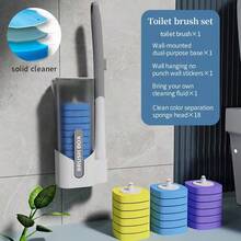 Disposable Toilet Brush, Bathroom Cleaning Brush - Multicolor - View 5