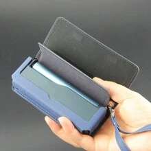 Leather Case For IQOS Iluma Prime Cover Bag Cases Holder Pouch Protective For IQOS 6 Accessories - A - View 9