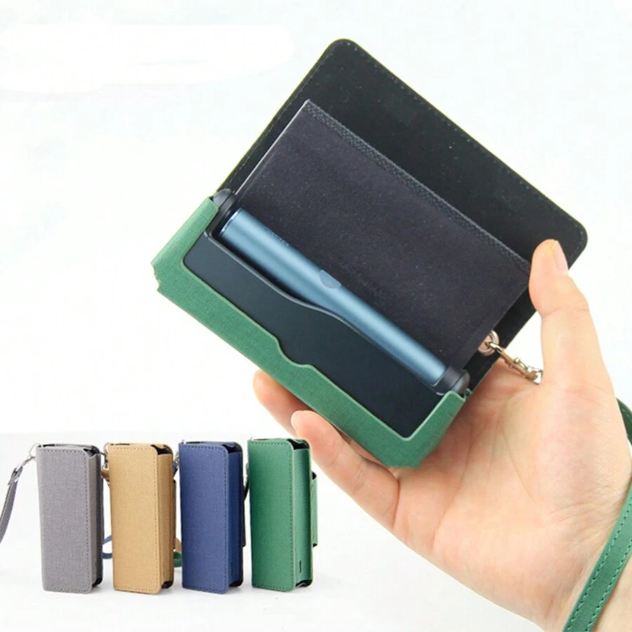 Leather Case For IQOS Iluma Prime Cover Bag Cases Holder Pouch Protective For IQOS 6 Accessories - A - View 1