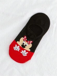 10 Pairs Summer Daisy & Donald Duck Cartoon Cute Lightweight Breathable Odor-Resistant Low-Cut Invisible Socks