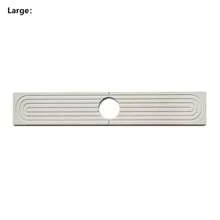 1pc Faucet Mat For Kitchen Sink Diatomite Absorbent Mat,Quick Drying Kitchen Sink Mat Gadgets,Kitchen Sink Splash Guard Behind Faucet Drip Catcher,Drying Stone For Bathroom Kitchen - Large - View 13