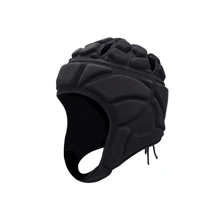 1 pezzo Attrezzatura da sci per sport all'aperto, casco protettivo imbottito morbido, casco morbido per calcio e rugby con imbottitura per l'allenamento, attrezzatura per la testa per andare a cavallo