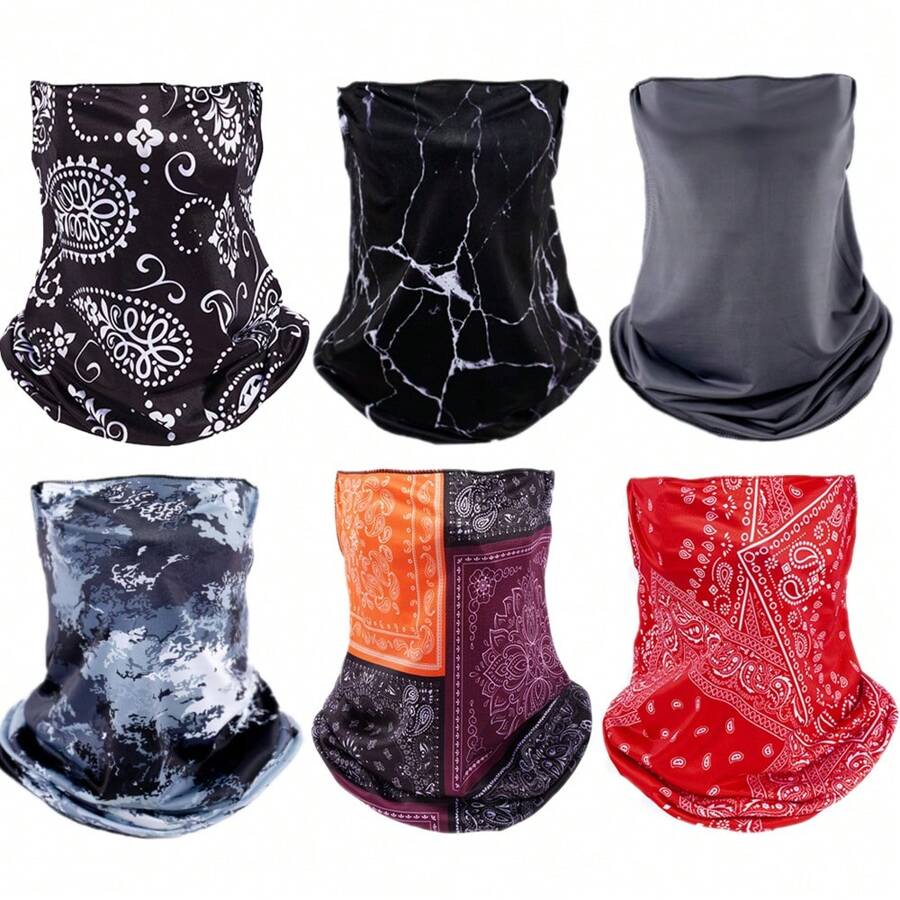 Sun Protective Anti UV Motorcycle Mask UV Bandana Head Scarf Face Cover