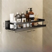 Giá để đồ treo tường, giá để đồ góc phòng tắm, móc treo khăn tắm, dụng cụ đựng đồ trong nhà vệ sinh, giá để đồ trong phòng tắm, phụ kiện phòng tắm thích hợp để đựng đồ dùng trong nhà bếp, phòng tắm, ban công. - Nhiều màu - Xem 12