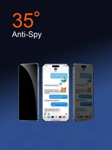 قطعة واحدة من طبقة حماية الشاشة الزجاجية المقاومة للتجسس متوافقة مع هواتف 15 14 13 12 11 Pro Max Plus XR X XS MAX متوافقة مع 11/12/13/14 Pro Max 14 Pro 13 Pro 12 Pro 11 Pro 14 Pro Max Plus Mini، هدية لعيد الميلاد والعائلة والأصدقاء، ملحقات الهاتف