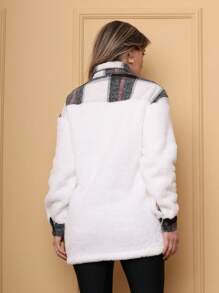 Women Jackets - 酒紅色 - 查看 4