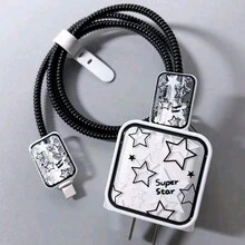 5入組數據線保護器，適用於iPhone充電器，防刮花、防斷裂 - 彩色 - 查看 10