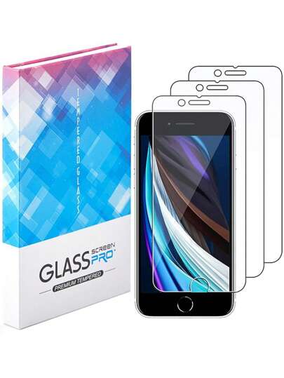 [Pack Of 3] IPhone Screen Protector, With Easy-To-Install Film Applicator, Tempered Glass Screen Protector, 9H Hardness, High Definition, Protective Film, Easy Installation, Compatible With IPhone 11/XR [6.1 Inch], IPhone 11 Pro/X/XS, IPhone 11 Pro Max/XS Max, IPhone 12, IPhone 12/12 Pro, IPhone 12 Pro Max, IPhone 13/13 Pro, IPhone 13 Pro Max/14 Plus, IPhone 14, IPhone 14 Plus, IPhone 14 Pro, IPhone 14 Pro Max, IPhone 15, IPhone 15 Plus, IPhone 15 Pro, IPhone 15 Pro Max