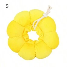 1 Vòng Cổ Elizabethan Hoa Hướng Dương Màu Vàng, Vòng Cổ Hình Nón Cho Thú Cưng Có Thể Điều Chỉnh Cho Chó Và Mèo, Đồ Dùng Cho Thú Cưng, Vòng Cổ Mèo Chống Liếm, Mũ Hướng Dương Cho Thú Cưng, Giúp Vết Thương Lành Lại Sau Phẫu Thuật - Màu vàng - Xem 4