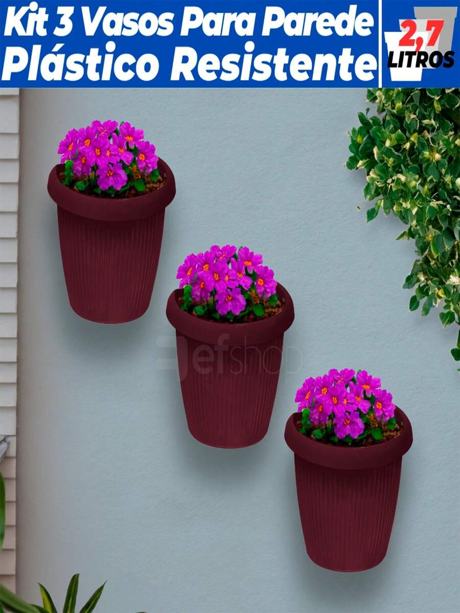 Vases - 紫紅色 - 查看 1