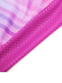 Conjunto de ropa de ciclismo para mujer de 2 piezas, maillot + ropa de bicicleta de montaña, ropa de ciclismo transpirable y de secado rápido para carreras - Morado - Ver 5