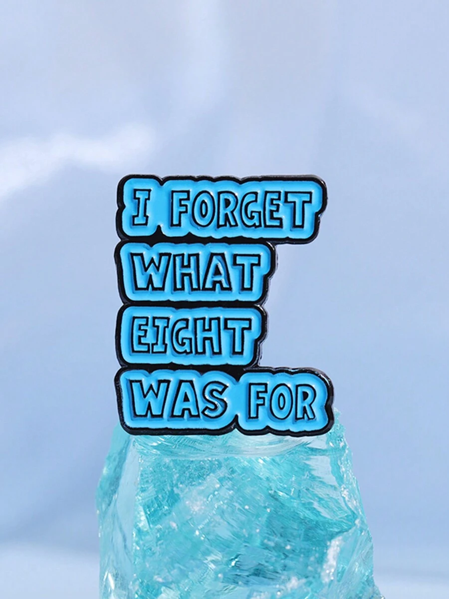 1 cái Vui Lời Bài Hát Men Chân Tùy Chỉnh TÔI QUÊN CÁI GÌ TÁM ĐƯỢC CHO Thổ Cẩm Ve Áo Phù Hiệu Từ Món Quà Trang Sức Cho Bạn Bè - Nhiều màu - Xem 1