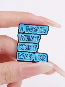 1 cái Vui Lời Bài Hát Men Chân Tùy Chỉnh TÔI QUÊN CÁI GÌ TÁM ĐƯỢC CHO Thổ Cẩm Ve Áo Phù Hiệu Từ Món Quà Trang Sức Cho Bạn Bè - Nhiều màu - Xem 3