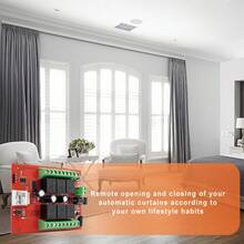 Módulo de interruptor relé auto-bloqueante Tuya Smart WiFi de 6 canales, control remoto, bricolaje, receptor de controlador DC 12V 24V, compatible con control de voz Alexa Home, con transmisor 6CH de 433mhz. No incluye batería. - 12 VCC - Ver 6