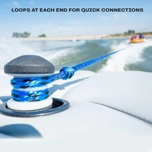 1pc Water Skiing Tow Rope, 183cm Long, Suitable For 1-3 Riders (Blue) - Blue - View 5