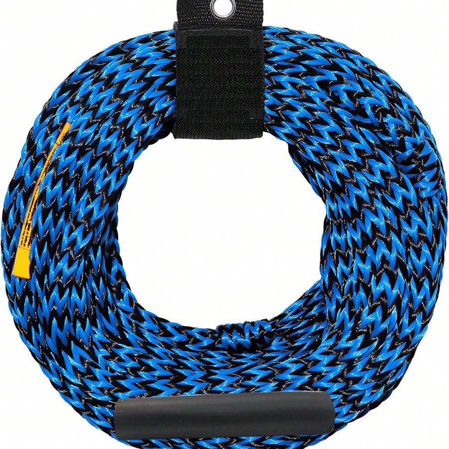 1pc Water Skiing Tow Rope, 183cm Long, Suitable For 1-3 Riders (Blue) - Blue - View 1
